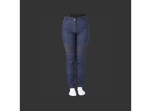 HYPERLOOK Мотоджинсы MIRACLE женские, Размер: M, Цвет: синие
