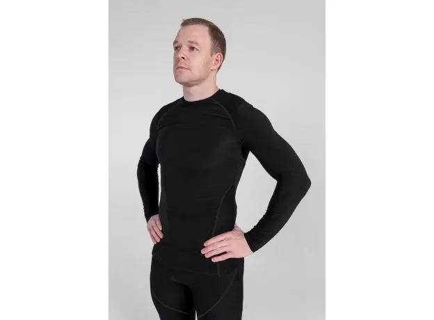 HYPERLOOK Термофутболка Crystal Air, Размер: 3XL, Цвет: черный