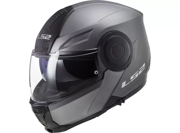 LS2 Шлем FF902 SCOPE, Размер: S, Цвет: SOLID Matt Titanium