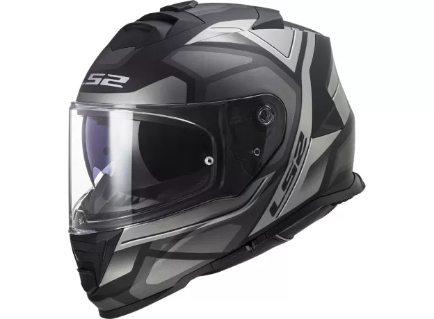 LS2 Шлем FF800 STORM, Размер: XXL, Цвет: FASTER Matt Titanium от магазина rszone LS2 Шлем FF800 STORM, Размер: XXL, Цвет: FASTER Matt Titanium