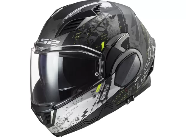 LS2 Шлем FF900 VALIANT II, Размер: XS, Цвет: GRIPPER Matt Titanium