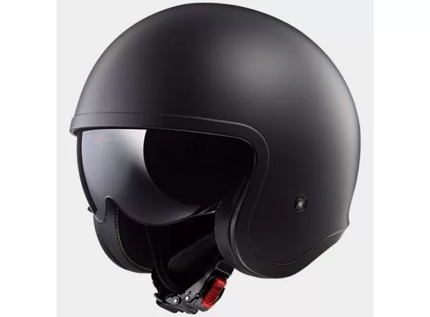 LS2 Шлем OF599 SPITFIRE, Размер: S, Цвет: Solid Matt Black