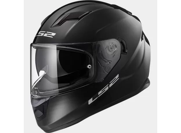 LS2 Шлем FF320 STREAM EVO, Размер: L, Цвет: SOLID Black