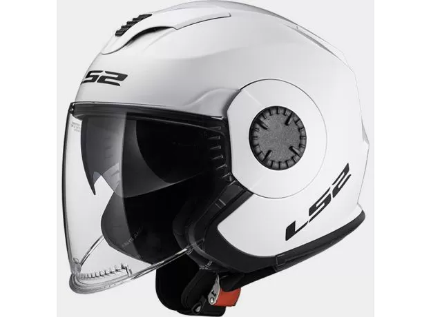 LS2 Шлем OF570 VERSO, Размер: M, Цвет: SOLID White