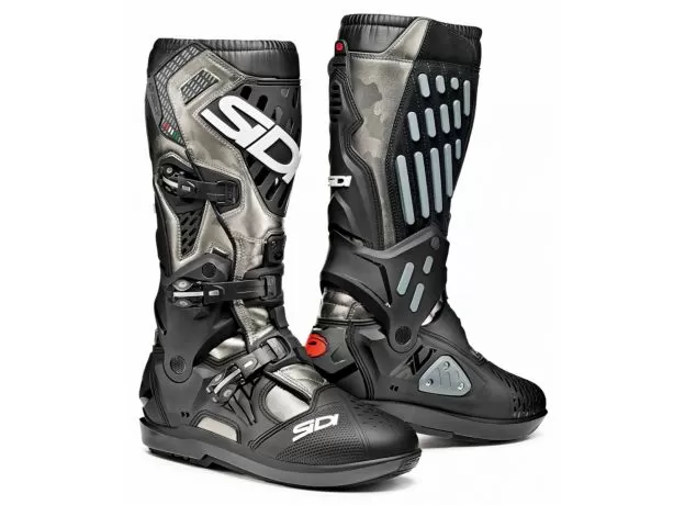 SIDI Мотоботы ATOJO SRS, Размер: 43, Цвет: Lead Grey/Black