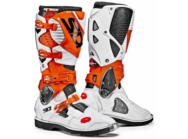 SIDI Мотоботы CROSSFIRE 3, Размер: 40, Цвет: White/Orange/Black