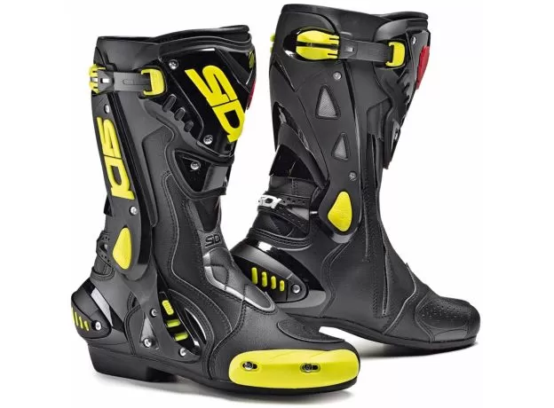 SIDI Мотоботы ST, Размер: 41, Цвет: Black/Yellow Fluo