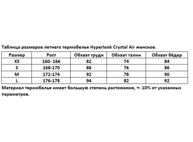 HYPERLOOK Кальсоны Crystal Air женские, Размер: S, Цвет: черный, изображение 2