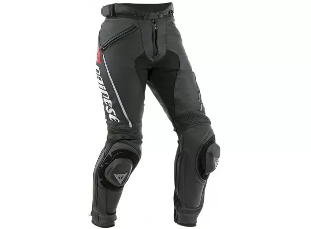 DAINESE Мотоштаны кожаные DELTA PRO C2 женские, Размер: 40, Цвет: Black/Blaсk