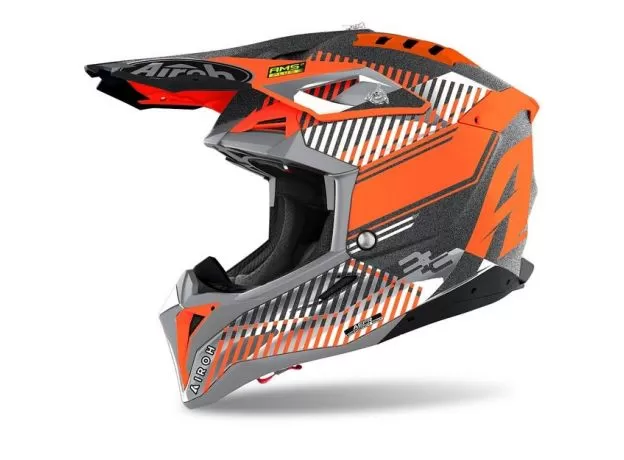 AIROH Шлем Aviator 3, Размер: XL, Цвет: Wave Orange Chrome