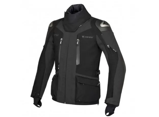 DAINESE Мотокуртка G. STRADON GORE-TEX, Размер: 58, Цвет: Black/Blaсk