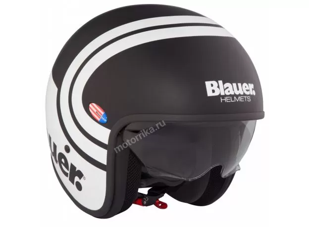 Blauer H.T. Шлем Pilot, Размер: XS, Цвет: 2.0 Black Matt