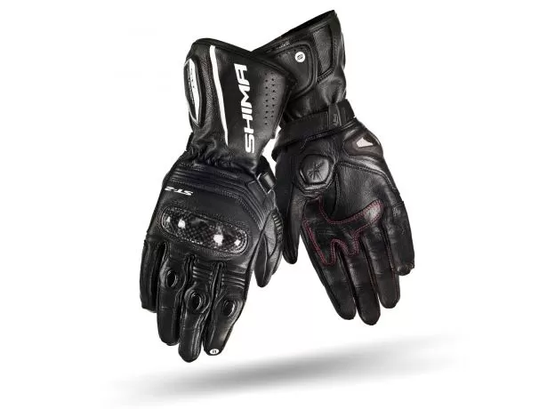 SHIMA Мотоперчатки ST-2, Размер: S, Цвет: Black