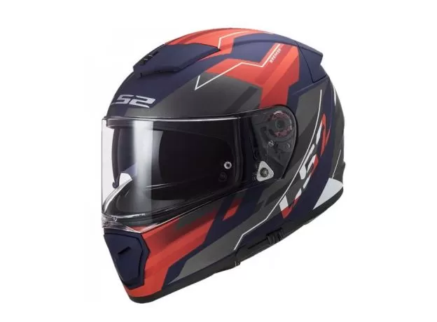 LS2 Шлем FF390 BREAKER, Размер: XS, Цвет: BETA MATT RED BLUE