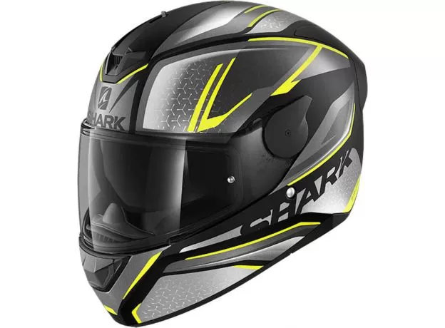 SHARK Шлем D-SKWAL 2, Размер: M, Цвет: DAVEN - Черный/Желтый Неон от магазина rszone SHARK Шлем D-SKWAL 2, Размер: M, Цвет: DAVEN - Черный/Желтый Неон