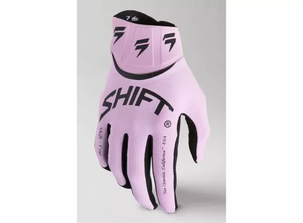 SHIFT Мотоперчатки WHITE LABEL, Размер: L, Цвет: PINK
