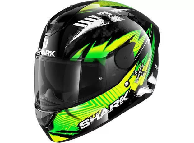 SHARK Шлем D-SKWAL 2, Размер: L, Цвет: Penxa - Black/Green/Yellow от магазина rszone SHARK Шлем D-SKWAL 2, Размер: L, Цвет: Penxa - Black/Green/Yellow