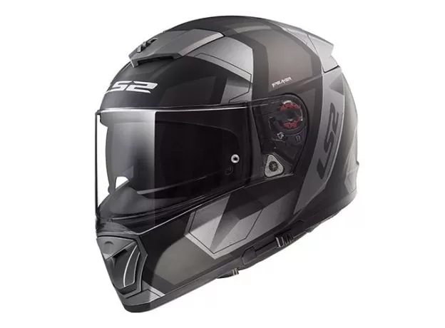 LS2 Шлем FF390 BREAKER, Размер: XXL, Цвет: PHYSICS Matt Black Titanium