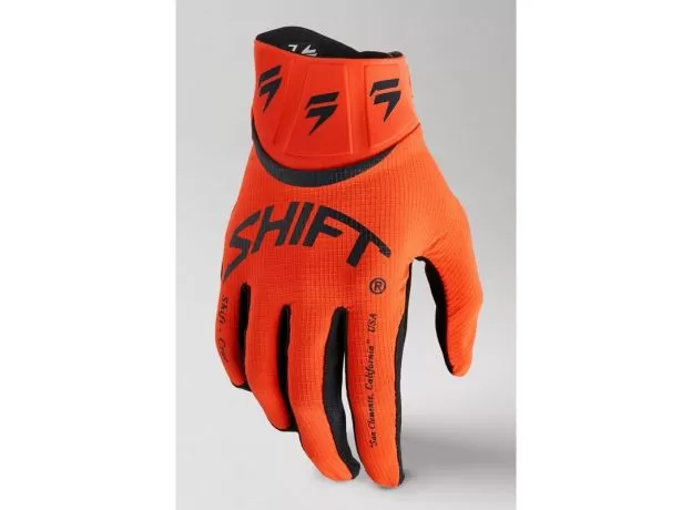 SHIFT Мотоперчатки WHITE LABEL, Размер: M, Цвет: BLISS orange