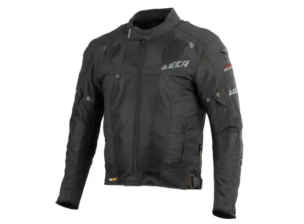 SECA Мотокуртка SUPERAIR, Размер: S, Цвет: черный