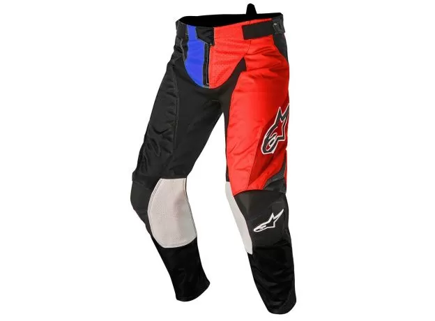 ALPINESTARS Кроссовые штаны TECHSTAR, Размер: 30, Цвет: черно-красно-синий
