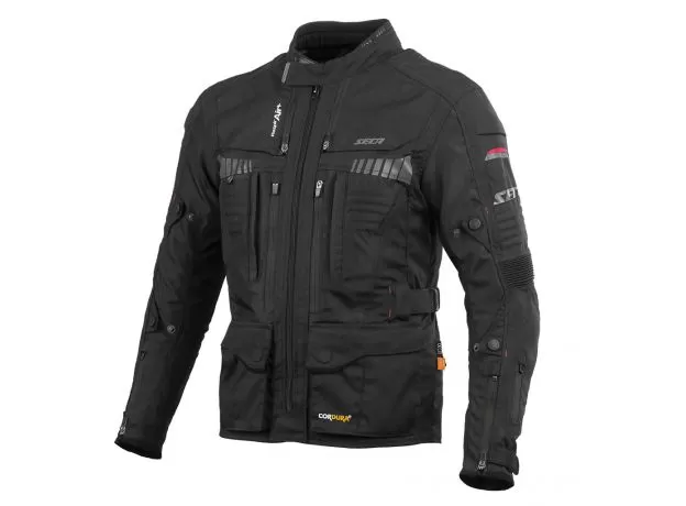 SECA Мотокуртка X-TOUR, Размер: XXL, Цвет: черный