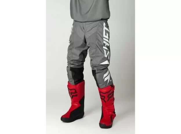 SHIFT Кроссовые штаны White Label Trac, Размер: 32, Цвет: Grey