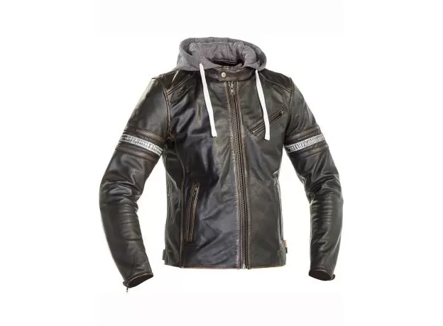 RICHA Мотокуртка кожаная Toulon II, Размер: 50, Цвет: черный