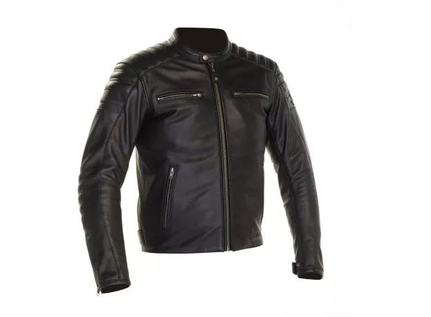RICHA Мотокуртка кожаная Daytona 2, Размер: 56, Цвет: черный