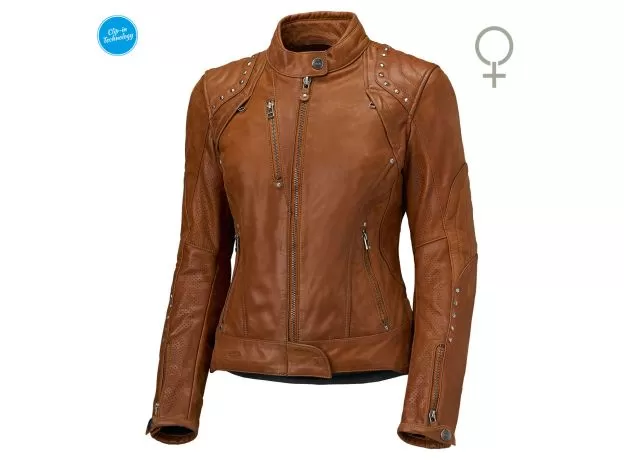 HELD Мотокуртка кожаная Asphalt Queen II женская, Размер: 42, Цвет: Brown