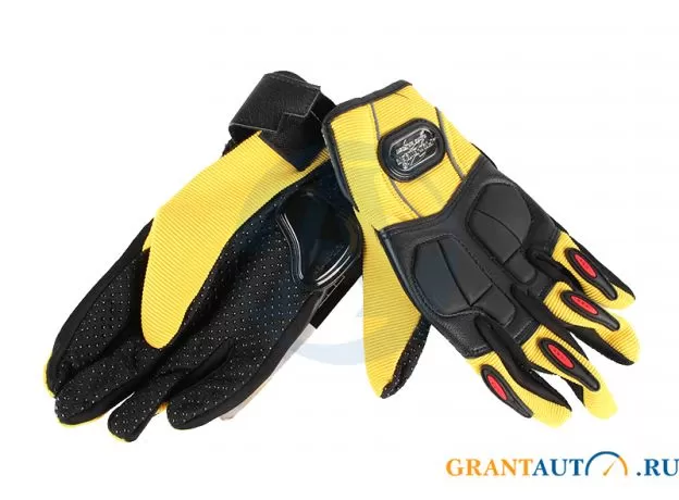 PRO-BIKER Мотоперчатки MCS-22, Размер: L, Цвет: Yellow