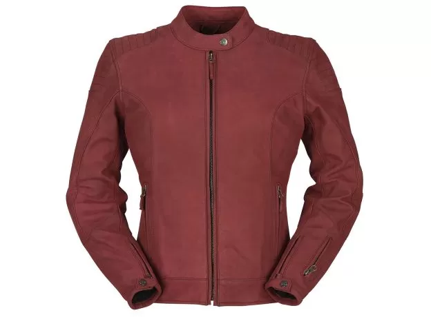 FURYGAN Мотокуртка кожаная DEBBIE женская, Размер: S, Цвет: красный