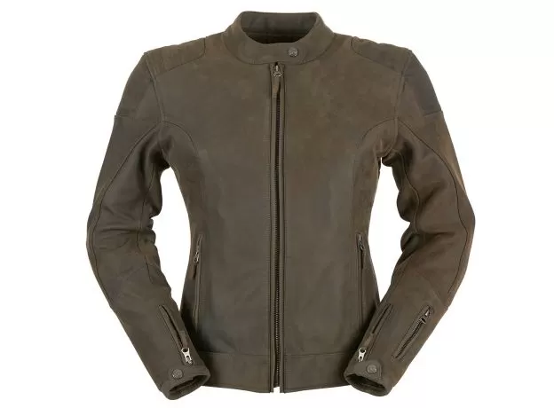 FURYGAN Мотокуртка кожаная DEBBIE женская, Размер: L, Цвет: коричневый