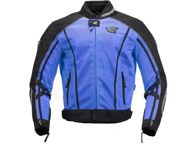 AGVSPORT Мотокуртка SOLARE, Размер: S, Цвет: синий/черный