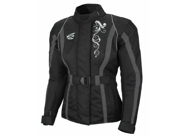 AGVSPORT Мотокуртка Mistic женская, Размер: XXS, Цвет: Черный/серый