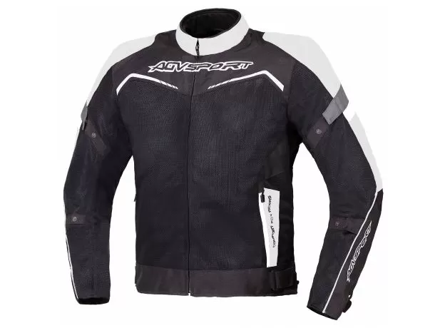 AGVSPORT Мотокуртка Testilo, Размер: S, Цвет: белый