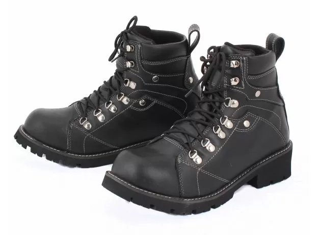 AGVSPORT Мотоботы Destroyer, Размер: 45, Цвет: черный