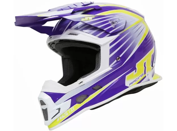 JT Racing Шлем ALS, Размер: XXL, Цвет: фиолетовый