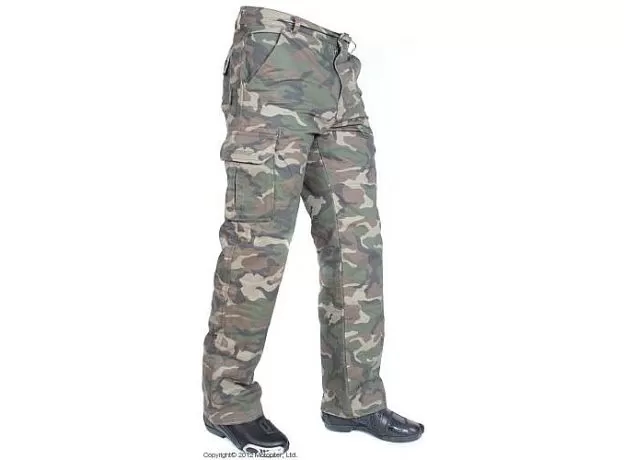 AGVSPORT Мотоштаны Assault, Размер: 28/34, Цвет: хаки