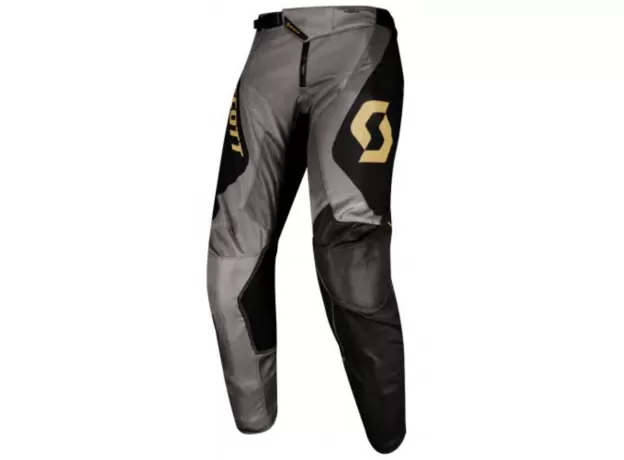 SCOTT Кроссовые штаны 450, Размер: 30, Цвет: PODIUM Black/Gold