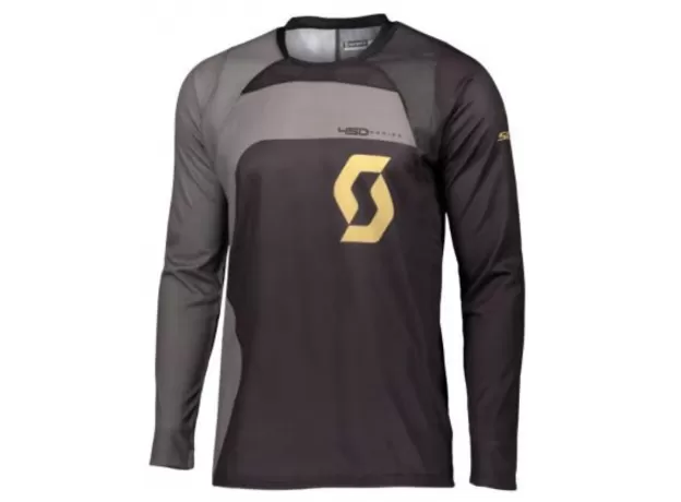 SCOTT Джерси 450, Размер: XXL, Цвет: PODIUM Black/Gold