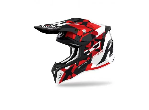 AIROH Шлем STRYCKER, Размер: M, Цвет: XXX Red Gloss