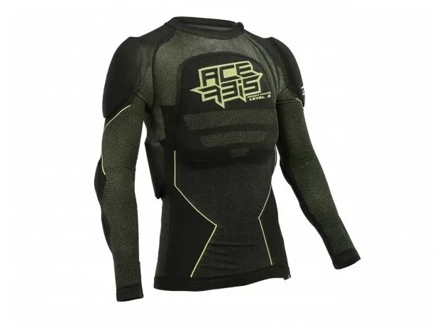 ACERBIS Термофутболка X-FIT FUTURE LEVEL 2, Размер: XXL, Цвет: BLACK/YELLOW