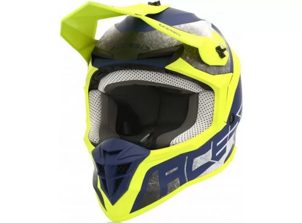 ACERBIS Шлем LINEAR, Размер: S, Цвет: yellow/blue