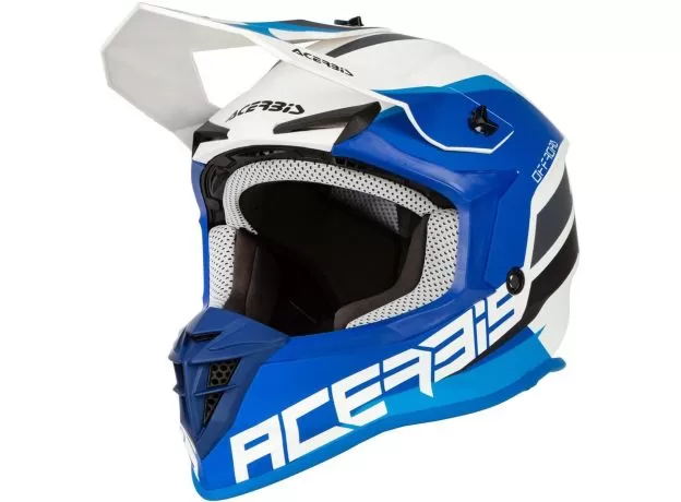 ACERBIS Шлем LINEAR, Размер: L, Цвет: White/Blue