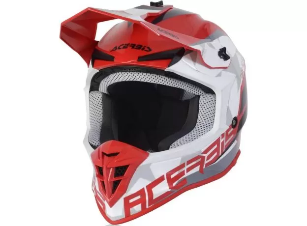 ACERBIS Шлем LINEAR, Размер: XL, Цвет: Red/White