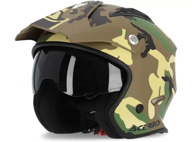 ACERBIS Шлем JET ARIA, Размер: S, Цвет: CAMO