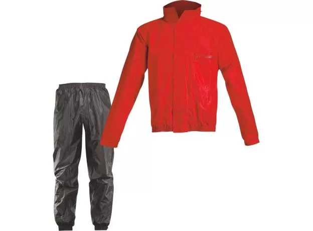 ACERBIS Комбинезон-дождевик RAIN SUIT LOGO, Размер: XL, Цвет: RED/BLACK