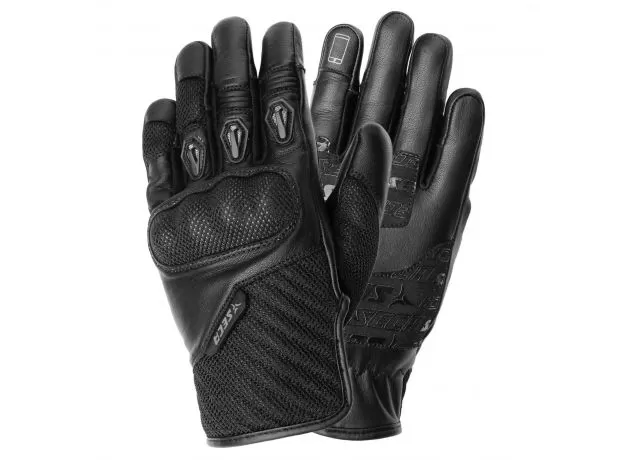 SECA Мотоперчатки Axis Mesh женские, Размер: S, Цвет: черный