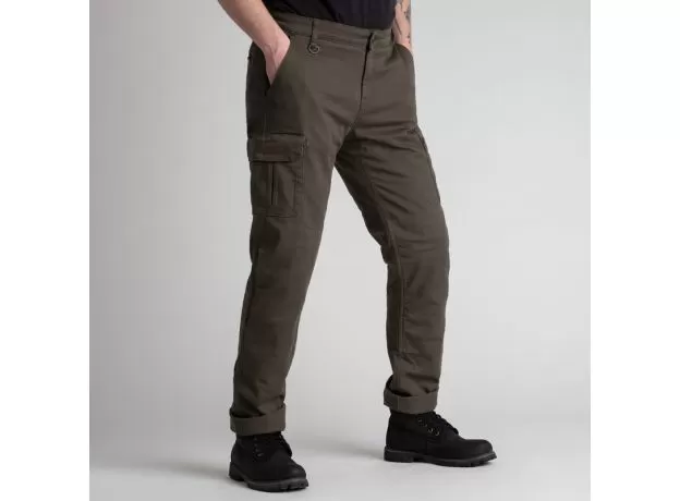 BROGER Мотоджинсы Alaska, Размер: 30/34, Цвет: оливковый